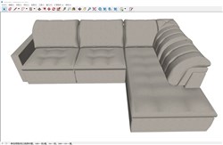 沙发家具的sketchup模型