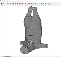 河马的sketchup模型