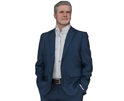 外国男人商务人物的sketchup模型