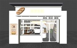 糕点房烤面包店蛋糕店模型