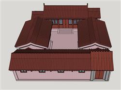 必看！呈现中式风情的四合院建筑模型赏析
