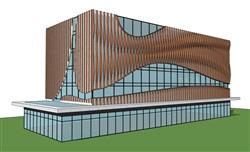 探寻格栅之美，特色建筑模型展示