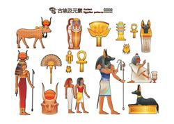 探索古文明！古代埃及元素模型展示