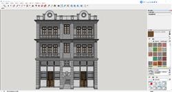 中式岭南风民国骑楼 SU 模型，复古韵味与建筑美学的精妙融合