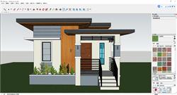 现代简约风Sketchup单户住宅模型展示