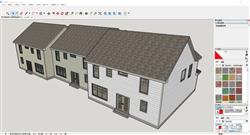 Sketchup塑造欧洲坡屋顶住宅建筑模型