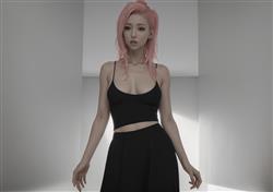 站立的女子人物su下载