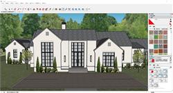 欧式住宅房屋建筑sketchup模型库