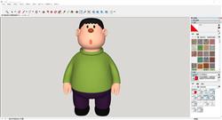 胖虎手办人物sketchup模型库