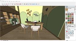 心理咨询室sketchup模型库