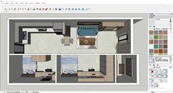 室内家装小户型公寓sketchup模型库