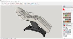 治疗椅躺椅sketchup模型库