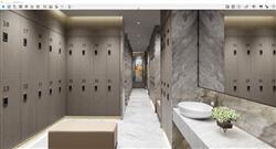 更衣间更衣室sketchup模型库