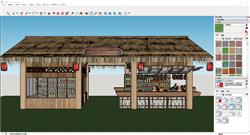 茅草亭商店sketchup模型库