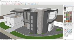 别墅建筑sketchup模型库