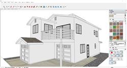 美式风格住宅sketchup模型库