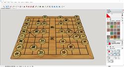 中国象棋棋盘sketchup模型库