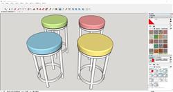 椅子,免费sketchup模型, 高质量su模型, su建筑模型, su景观园林模型, su家装模型 免费SU模型下载