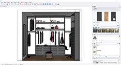 衣柜衣帽间sketchup官网