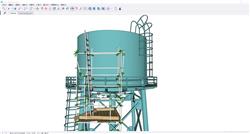 水塔sketchup模型素材 免费sketchup模型下载