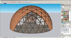 泡泡屋星空屋SU模型