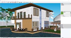 住宅别墅SU模型 免费sketchup模型下载