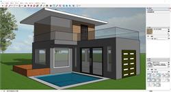 巴基斯坦住宅别墅SU模型 免费sketchup模型下载