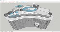 售楼处售楼部建筑SU模型