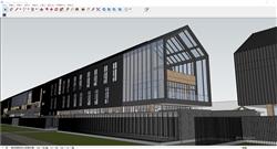 商业建筑SU模型