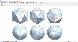 多边形几何体SU模型 免费sketchup模型下载
