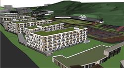 大学校校园建筑SU模型
