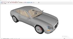 汽车轿车SU模型 免费sketchup模型下载