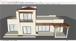 伊朗住宅建筑SU模型 免费sketchup模型下载