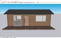 斯洛伐克木屋住宅SU模型 免费sketchup模型下载