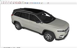 Jeep吉普车SUV汽车SU模型