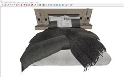 床具床铺SU模型