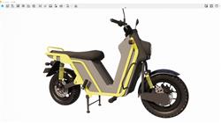 电动摩托车SU模型