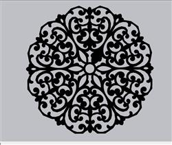 雕花图案SU模型