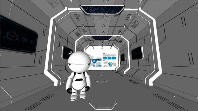 太空展厅科技展厅SU模型