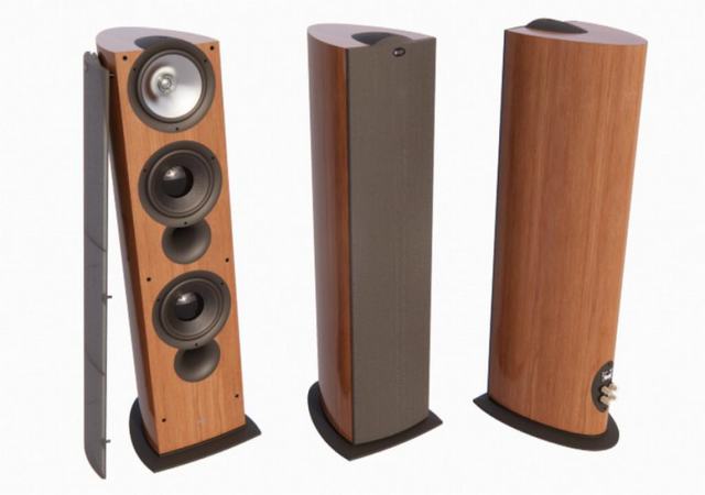 立式木音响扬声器SU模型