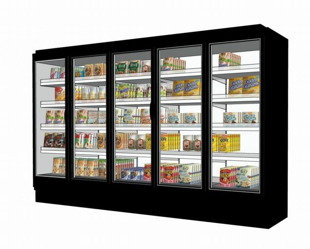 冷藏柜食物柜SU模型
