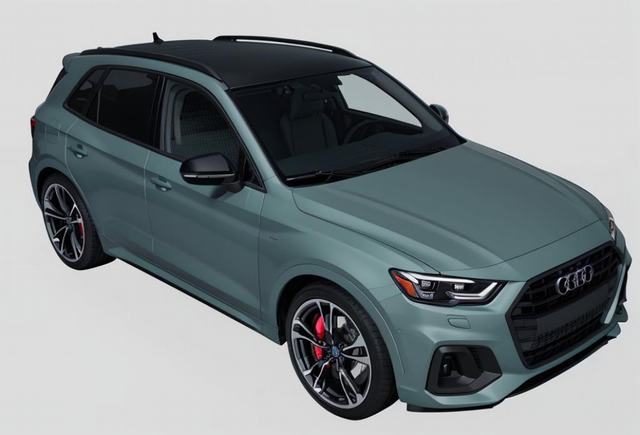 奥迪SQ5汽车SUV越野SU模型
