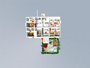 户型别墅室内SU模型