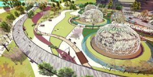 售楼部建筑景观SU模型 免费sketchup模型下载