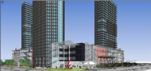 综合体建筑景观SU模型