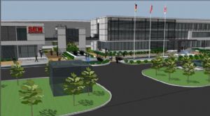 厂区建筑企业建筑SU模型