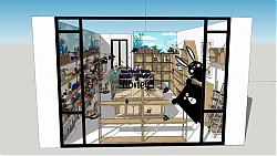 儿童玩具店商店空间SU模型