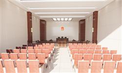 法院法庭审判厅SU模型