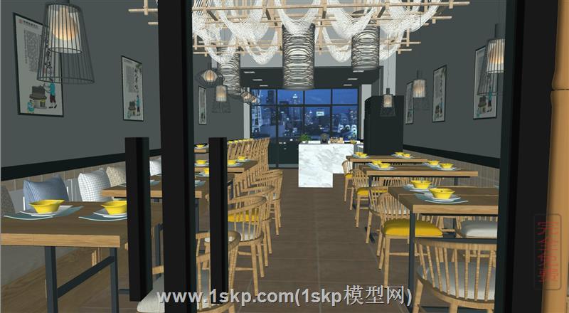 新中式餐厅拉面馆