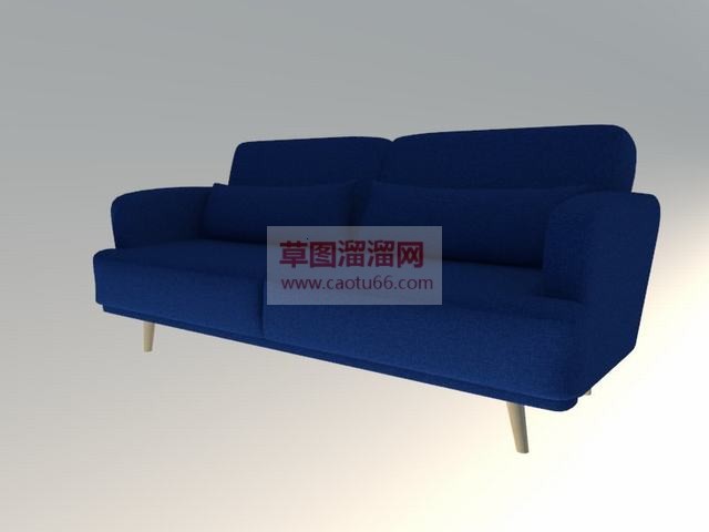 布艺沙发SU模型